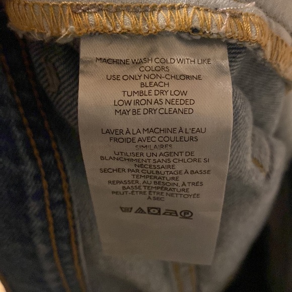 We the Free Straight Wide Jeans Size 28 - Picture 5 of 6